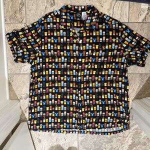 Size XXL Men's Disney Black Graphic Shirt